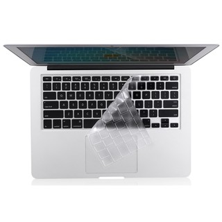 ★ เคสคีย์บอร์ดแล็ปท็อป ซิลิโคน TPU ใส บางมาก สำหรับ MacBook M1 Pro 13 A2338 Pro 13 2020 A2289 A2251  Air A2337 Air 2020 A2179 Pro16 A2141 2019 Air A1932 Pro 11 13 นิ้ว Air 11 13.3 Pro Retina 15.4