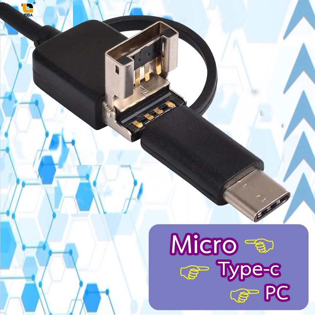 3 in 1 Visual EarpickUSBทำความสะอาดหูClear Remover กล้องกันน้ำ 6 LED ...