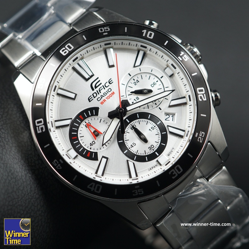 นาฬิกาCASIO EDIFICE CHRONOGRAPH รุ่น EFV-570D-1AV,EFV-570D-1A,EFV-570D-1