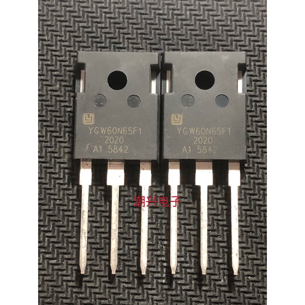 IGBT YGW60N65F1 สำหรับซ่อมอินเวอร์เตอร์ เทียบเท่า FGA60N65SMD TO-3P FGA60N65 TO-247 60N65.(Fairchild