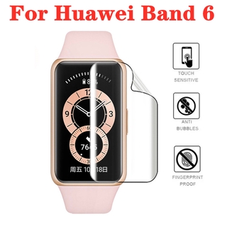 ฟิล์มกระจกนิรภัยกันรอยหน้าจอ 6 Tpu สําหรับ Huawei Band6 Band6 2ชิ้น