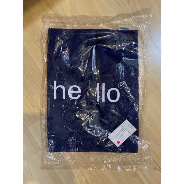[Sale] กระเป๋าผ้า “hello” anello shoulder bag (สีกรมท่า) ของใหม่ พร้อมส่ง
