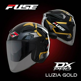 หมวกกันน็อคเปิดหน้า Fuse - รุ่น DX PRO แว่น2ชั้น