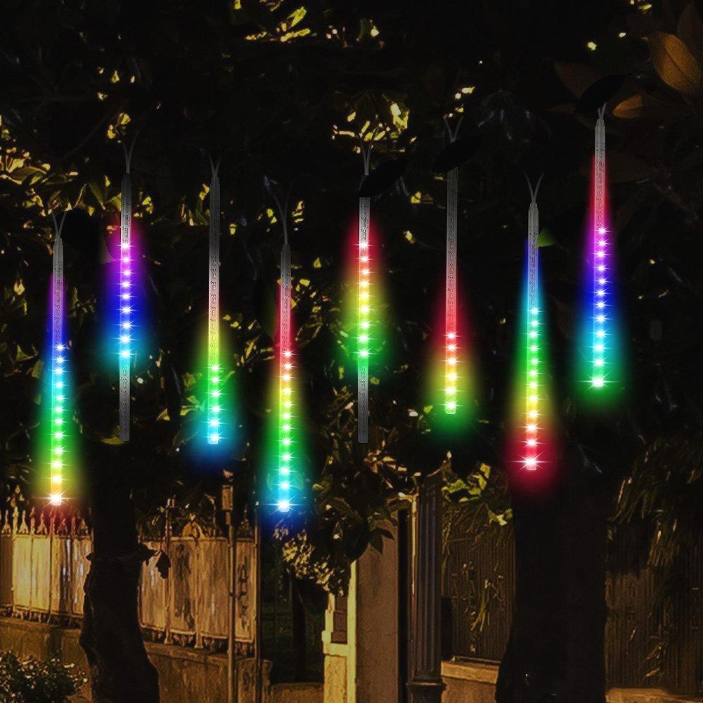 ไฟดาวตก ไฟน้ำตก สำหรับแขวน ประดับรั้ว ต้นไม้ ในงานเทศกาลต่างๆ LED ...