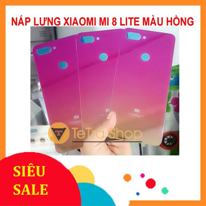 เคส XIAOMI MI 8 LITE สีชมพู