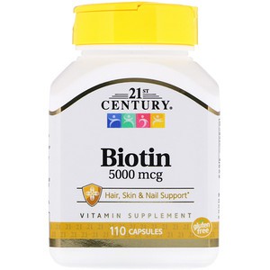 21 Century Biotin 5000 mcg