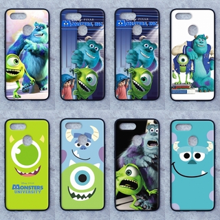 เคส Oppo A7 / A5s / A12 / F9 / F9 pro ใช้เคสเดียวกัน ลายมอนสเตอร์   ขอบนิ่มหลังแข็ง เคสมือถือ เคสโทรศัพท์ Case