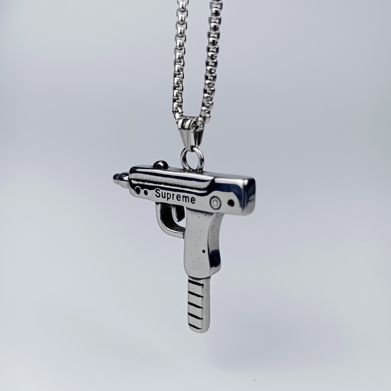 สร้อยคอ พร้อมจี้ สไตล์พังก์ แฟชั่นสําหรับผู้ชาย - รูปที่ 2