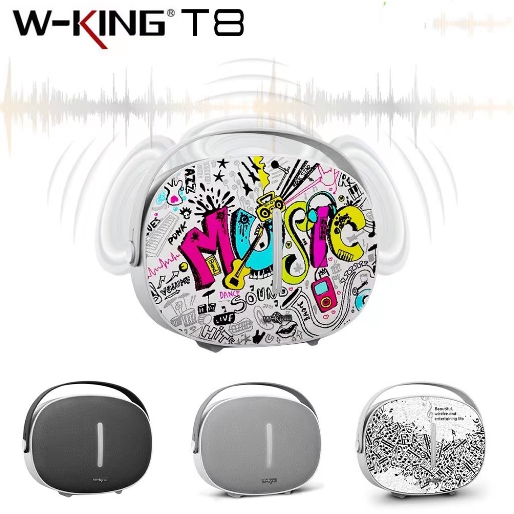 W-king T8 Bluetooth Speaker ลำโพงบลูทูธ คุณภาพเสียง 30W แท้100%
