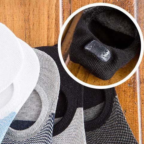 ถุงเท้าซิลิโคน กันลื่น มองไม่เห็น แฟชั่นสําหรับผู้ชาย