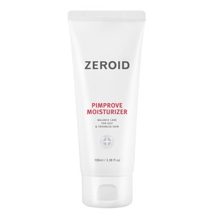 ✨ของขวัญฟรี★ตัวอย่างฟรี✨Zeroid Pimprove moisturizer ผลิตภัณฑ์บำรุงผิว ให้ความชุ่มชื้น 100ml