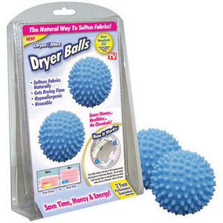 ลูกบอลซักผ้ามหัศจรรย์ Dryers balls