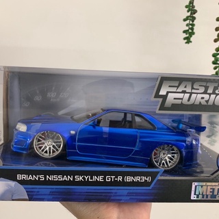 Jiada 1: 24 Nissan GTR34 (ไดรเวอร์ที่นั่งพอล)