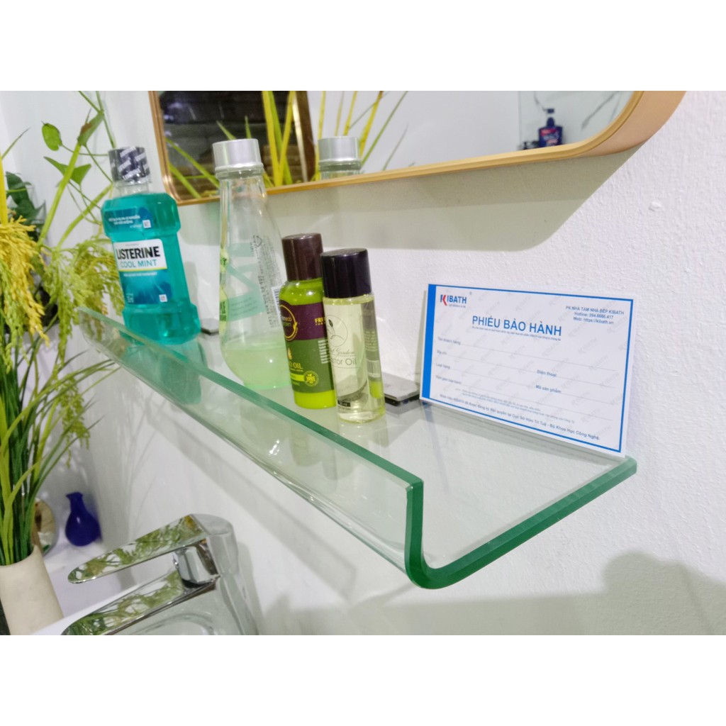 ชั้นวางกระจกงอ Kibath KB-310
