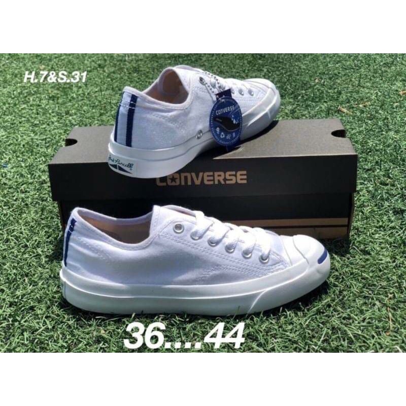 รองเท้าผ้าใบ converse jack สินค้าพร้อมส่งภาพอุปกรณ์