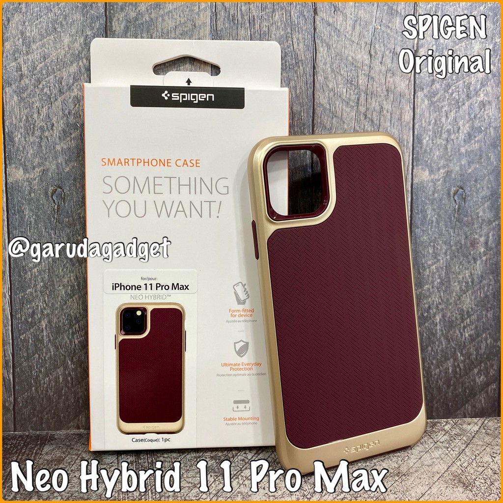 Spigen iPhone 11 Pro Max Neo Hybrid Case ปลอกซิลิโคนอ่อนนุ่ม