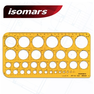 Isomars แผ่นเพลท วงกลม ISM-1820