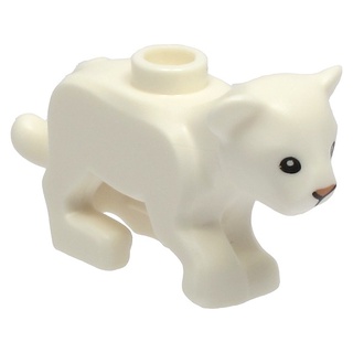 [ Animal ] ชิ้นส่วนเลโก้ Lego Part Lion Baby Cub (77307pb02) ราคา/ชิ้น