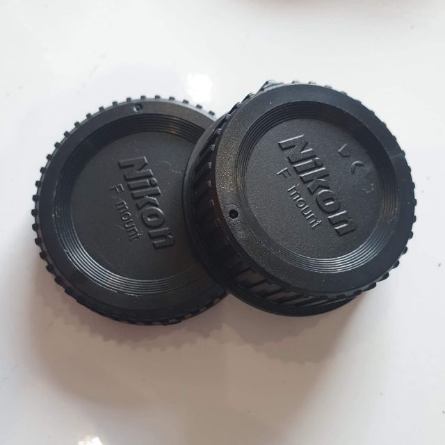 ฝาปิดกล้องnikonและฝาปิดเลนส์nikon