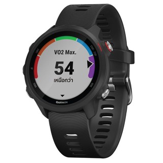 Smart watch SMARTWATCH GARMIN FORERUNNER 245 MUSIC BLACK Smart watch Sports fitness สมาร์ทวอทช์ นาฬิกาอัจฉริยะ GARMIN FO