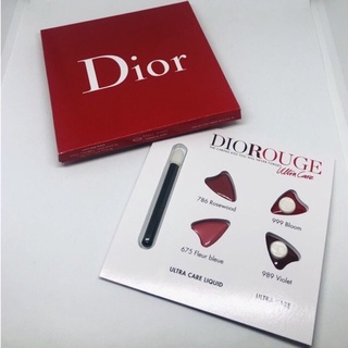 ลิป Dior Rouge Ultra Care 4สี ขนาดทดลอง