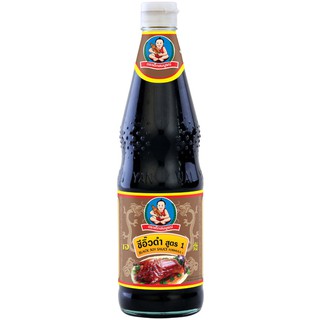 ซีอิ๊วดำสูตร1 ตราเด็กสมบูรณ์ ขนาด 970ก.(12ขวด)  Black Soy Sauce Formula 1 Somboon Brand, size 970 g. (12 bottles)