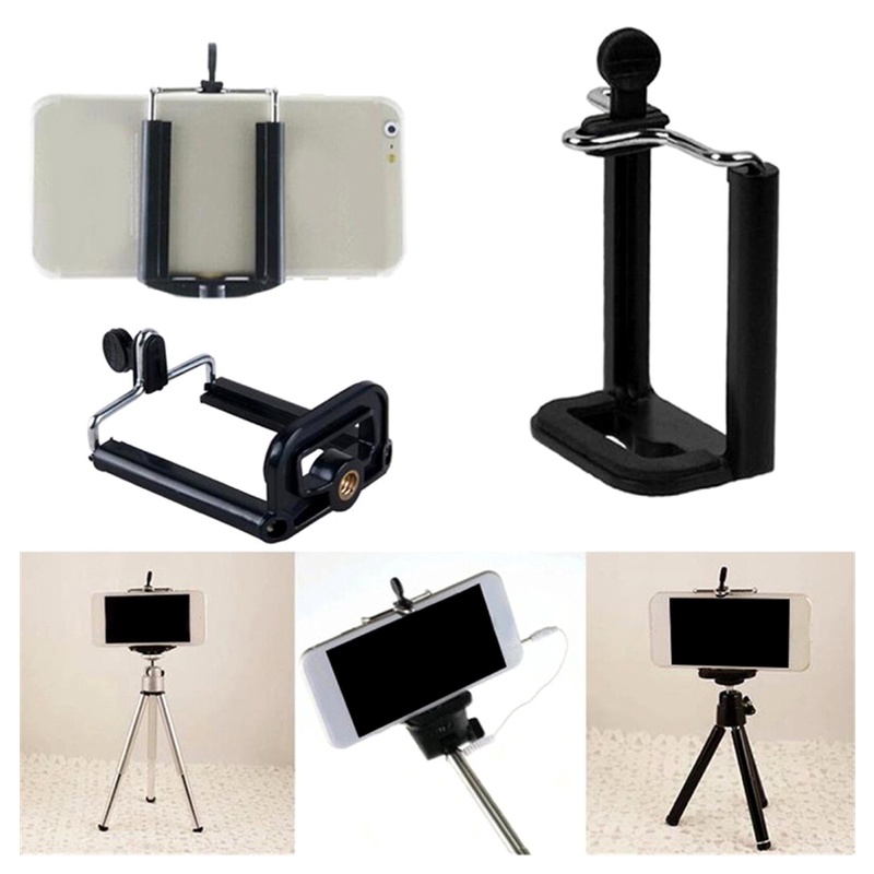Stand Mount Holder Clip Bracket Tripod Adapter for Phoneขาตั้งกล้องขายึดที่ยึดคลิปอะแดปเตอร์ขาตั้งกล้อง สำหรับโทรศัพท์ ราคา ถูกที่สุด ดีลบีเคเค แกลเลอรีภาพที่ 7
