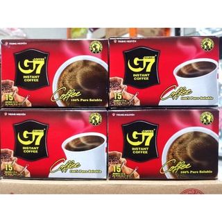 กาแฟดำ G7 กาแฟเวียดนาม 1กล่อง มี 15ซอง