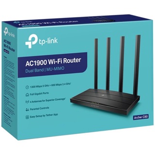 AC1900 Wireless MU-MIMO Wi-Fi Router Archer C80