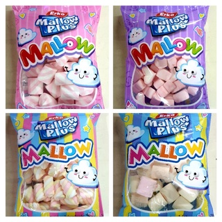 มาร์ชเมลโล่ ราคาถูก ถุงใหญ่ ขนมสำลี mallow plus ตรา arko 150 กรัม