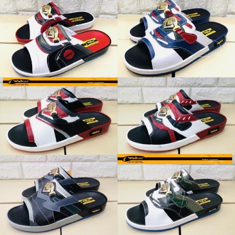 NFshoes ถูกสุด! รองเท้าแตะ ชาย ยี่ห้อ WALKER วอร์คเกอร์ รุ่น M4209 ทรง TAYWIN สไตล์เทวิน แท้ 100%