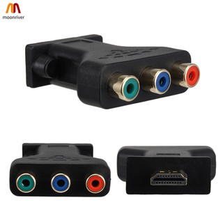 Mr อะแดปเตอร์แปลงเสียงวีดีโอ Hdmi To 3 Rca 5 ฟุต / 1 . 5ม.