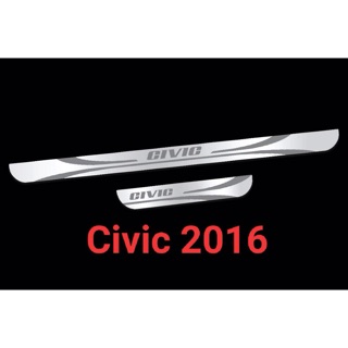 ชายบันไดสแตนเลส Civic 2016