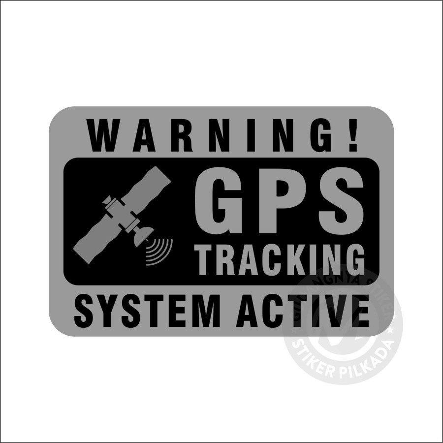ACTIVE GPS TRACKING SYSTEM สติ๊กเกอร์ไวนิล