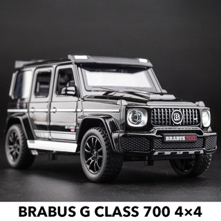 1:32 Mercedes Benz BRABUS G700 4X4 โมเดลรถยนต์ SUV อัลลอยด์ ของเล่นสําหรับเด็ก