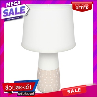 ไฟตั้งโต๊ะ CARINI CLASSIC D4295 สีขาว/ครีม โคมไฟตั้งโต๊ะ TABLE LAMP CARINI CLASSIC D4295 WHITE/CREAM