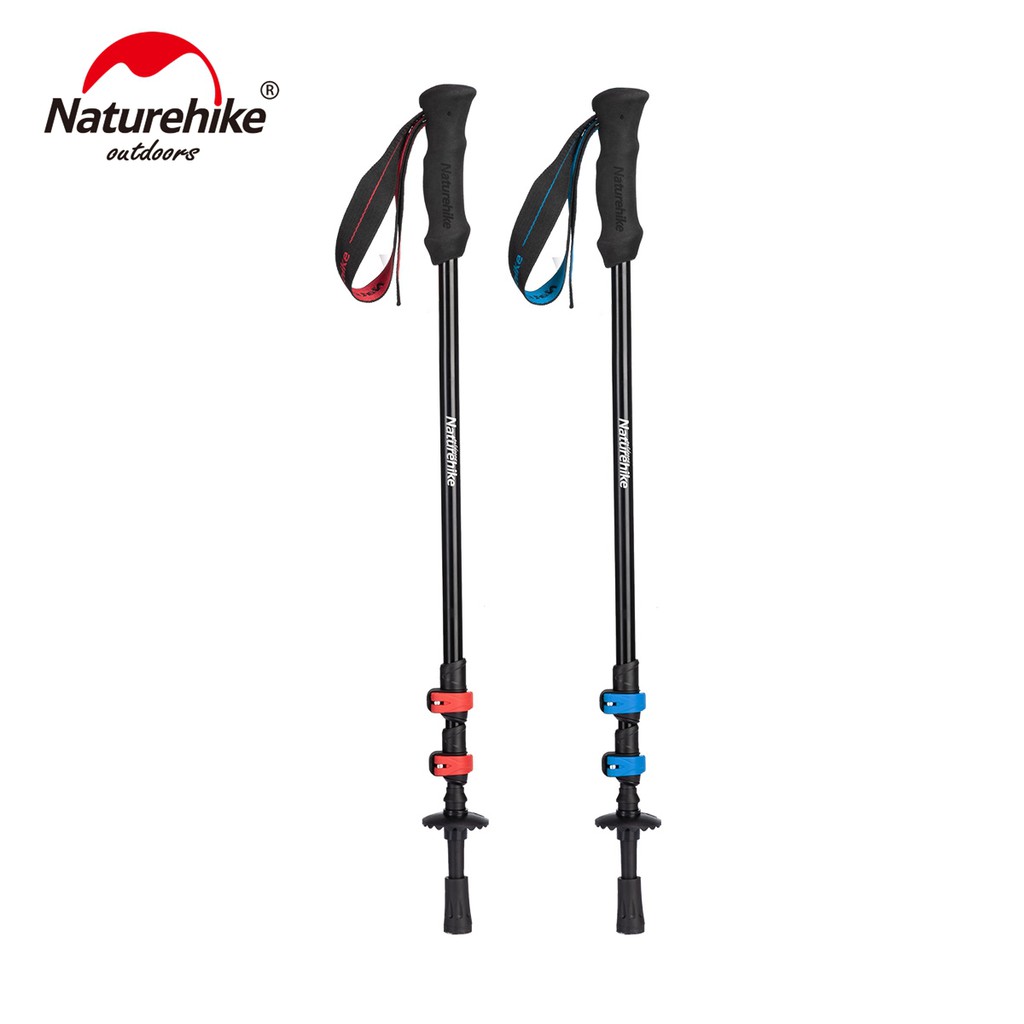 TREKING Trekking Pole Naturehike NH19DS003 Tracking Pole Trekking Pole อลูมิเนียมอัลลอยด์ Mountain H