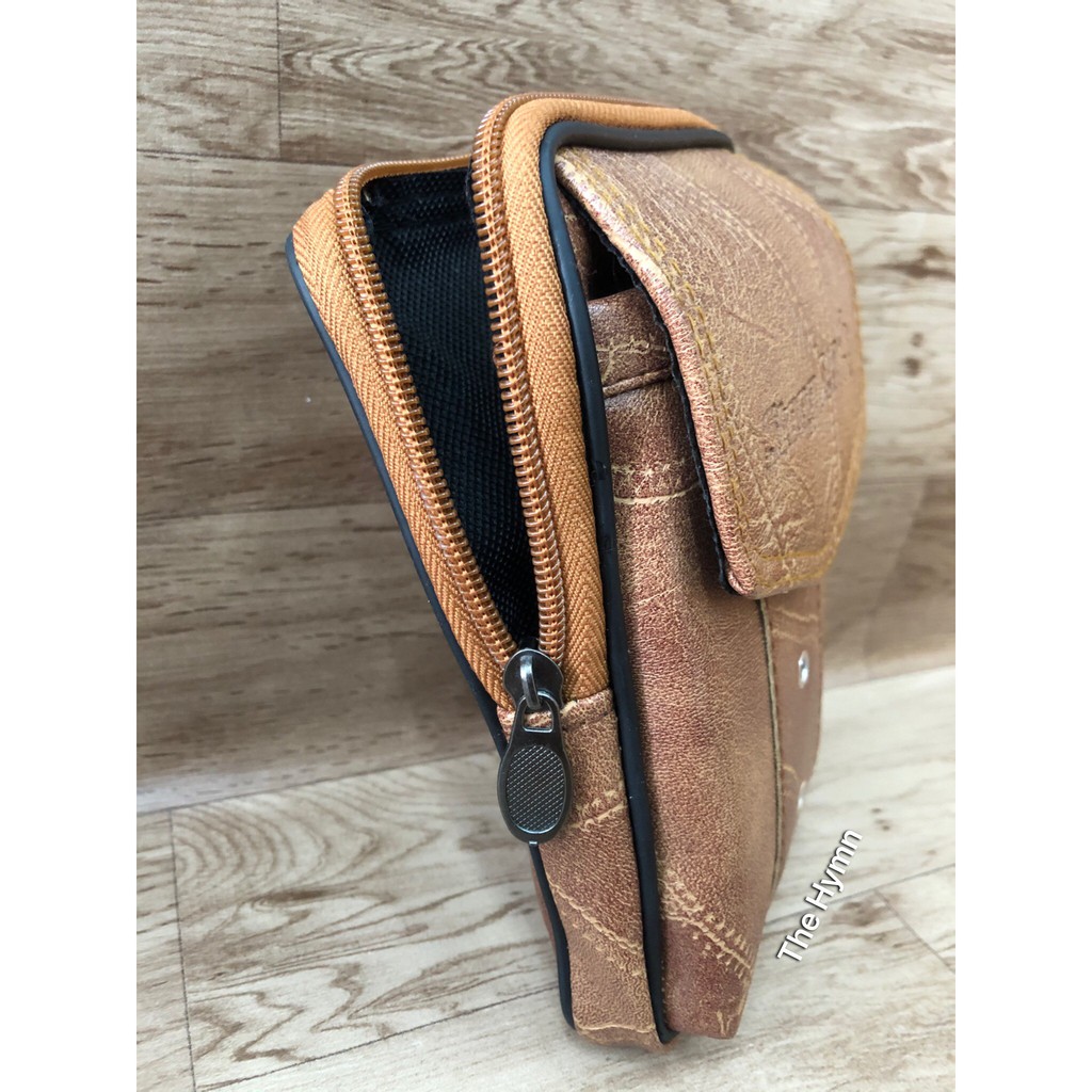 โปรโมชั่น กระเป๋าร้อยเข็มขัดสุภาพบุรุษ ด้านหลังมีหูร้อยเข็มขัดได้ - รูปที่ 3