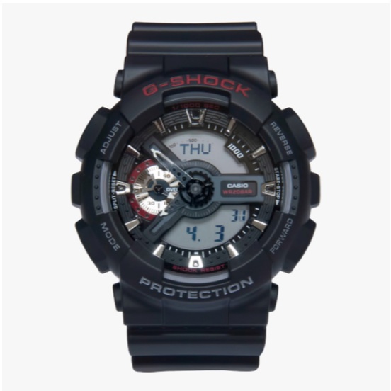 G-Shock นาฬิกาข้อมือผู้ชาย G-Shock Standard Digital Black รุ่น GA-110-1ADR