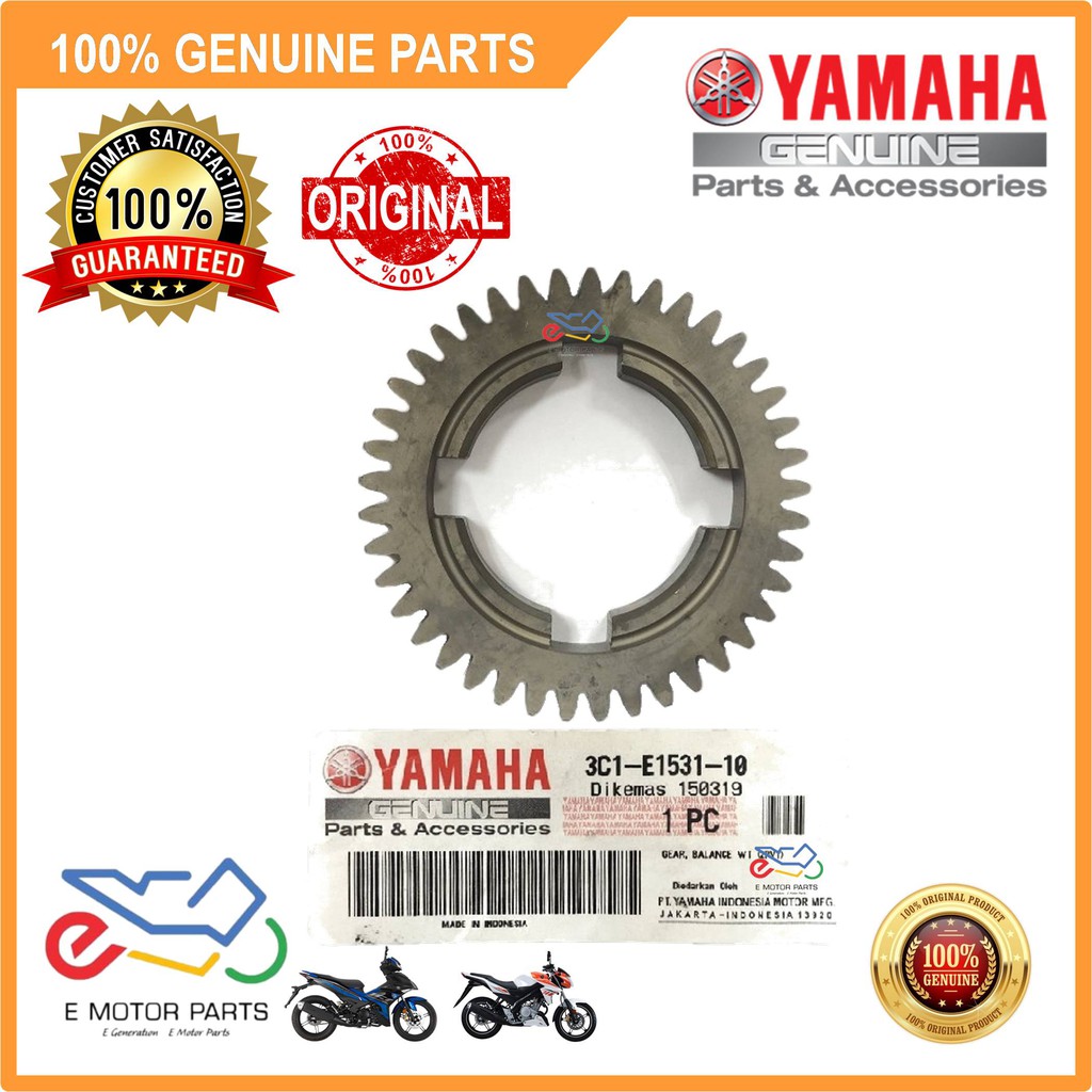 YAMAHA FZ150 ENGINE BALANCER WEIGHT GEAR Y15 Y15Z Y15ZR YSUKU T150 - 3C1-E1531-10