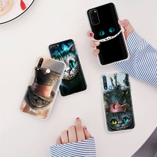 Ml-58 เคสโทรศัพท์มือถือแบบนิ่ม ใส ลายแมวเชสเชียร์ สําหรับ OPPO Reno 8t 8 Find x5 A54 A55 A56 Pro