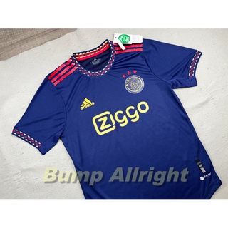 เสื้อเกรดรนักเตะ Player 2022 !! : ทีมอาแจกซ์ เยือน AJAX Away 2022 สีกรม สุดเท่ห์ !!