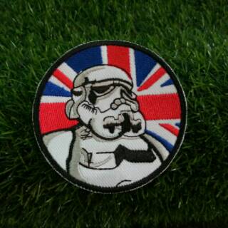 ป้ายสัญลักษณ์ STORMTROOPER United Kingdom Star Wars Troopers แฟชั่น อุปกรณ์เสริม