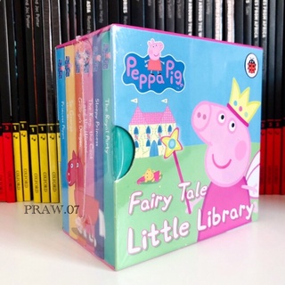 Peppa pig : Fairy tale little library🐽 หนังสือภาษาอังกฤษใหม่ มือ1 พร้อมส่ง!!