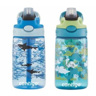 (พร้อมส่ง)*New*Contigo Autospout 14oz Kids Straw Water Bottle