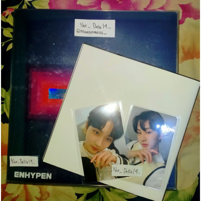 วัน ENHYPEN ALBUM BORDER: ONE DUSK VERSION PHOTOCARD JUWON