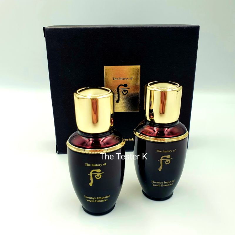 #พร้อมส่ง /Exp2/5/27 #ตัวใหม่ The History of Whoo - Hwanyu Balancer & Emulsion 25ml + 25ml