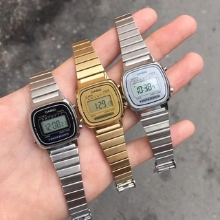 แท้ Cmg Casio รุ่น LA670 (กล่องคลีม) วิทเทจ series LA-670 LA670W ประกันศูนย์ไทย 1 ปี