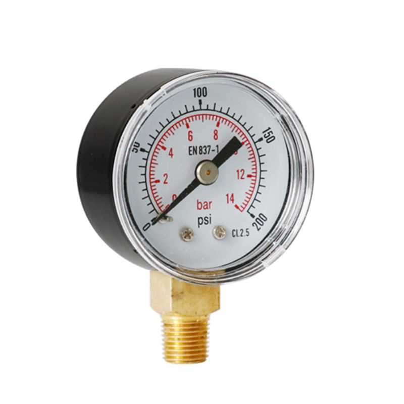 เครื่องวัดความดันความแม่นยําเฟอร์พร้อมโครงสร้างโลหะผสมทองเหลืองภายใน - รูปที่ 3