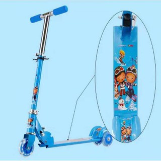 Scooter สกู๊ตเตอร์ 3 ล้อ สีฟ้า Blue (มีเก็บเงินปลายทาง)